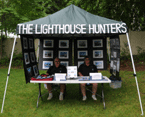 The Lighthouse Hunters Tent Display